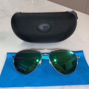 Costa Piper Gold Frame Green 580p Lens